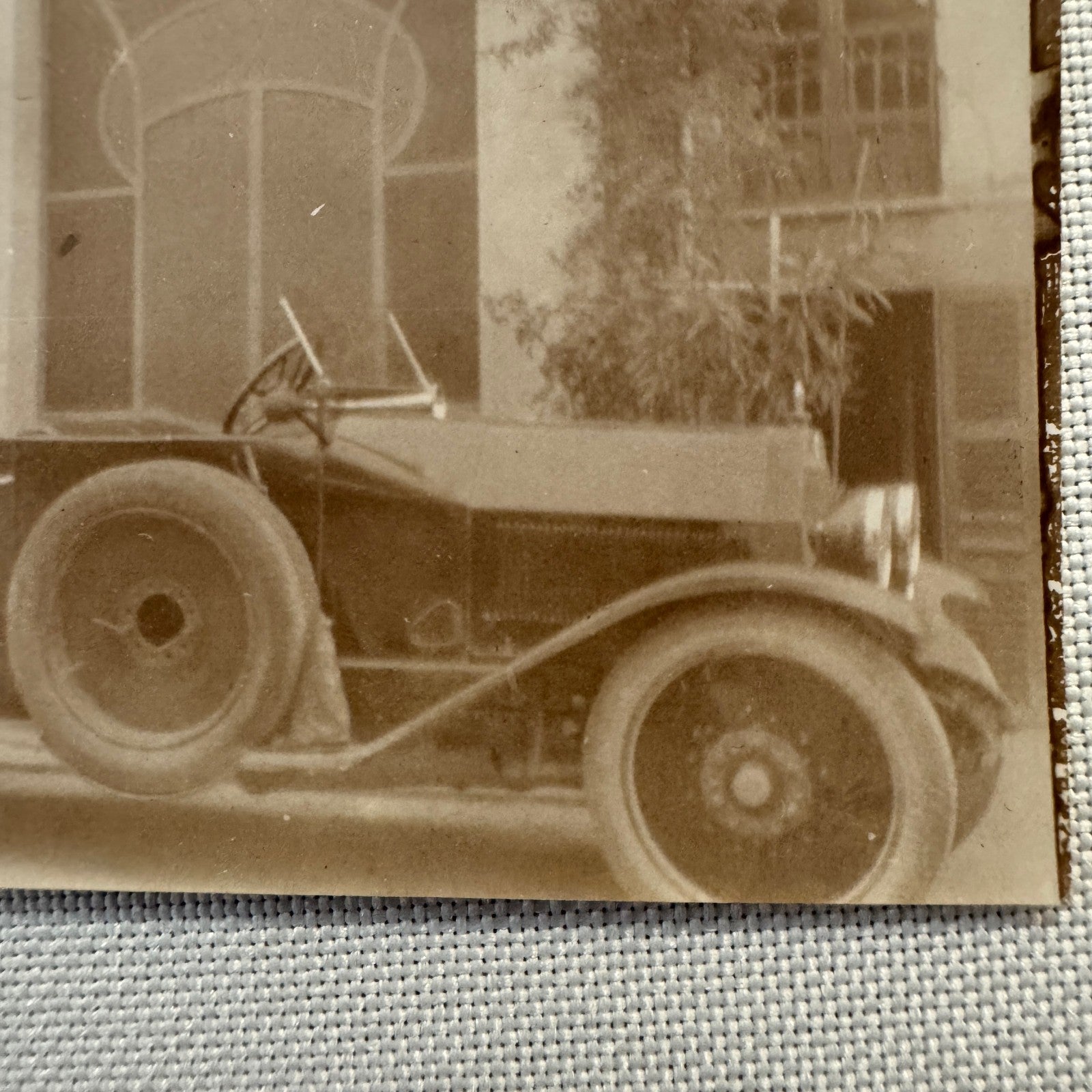 Vintage Photograph Photo Print Women in Early Car Automobile Antique
