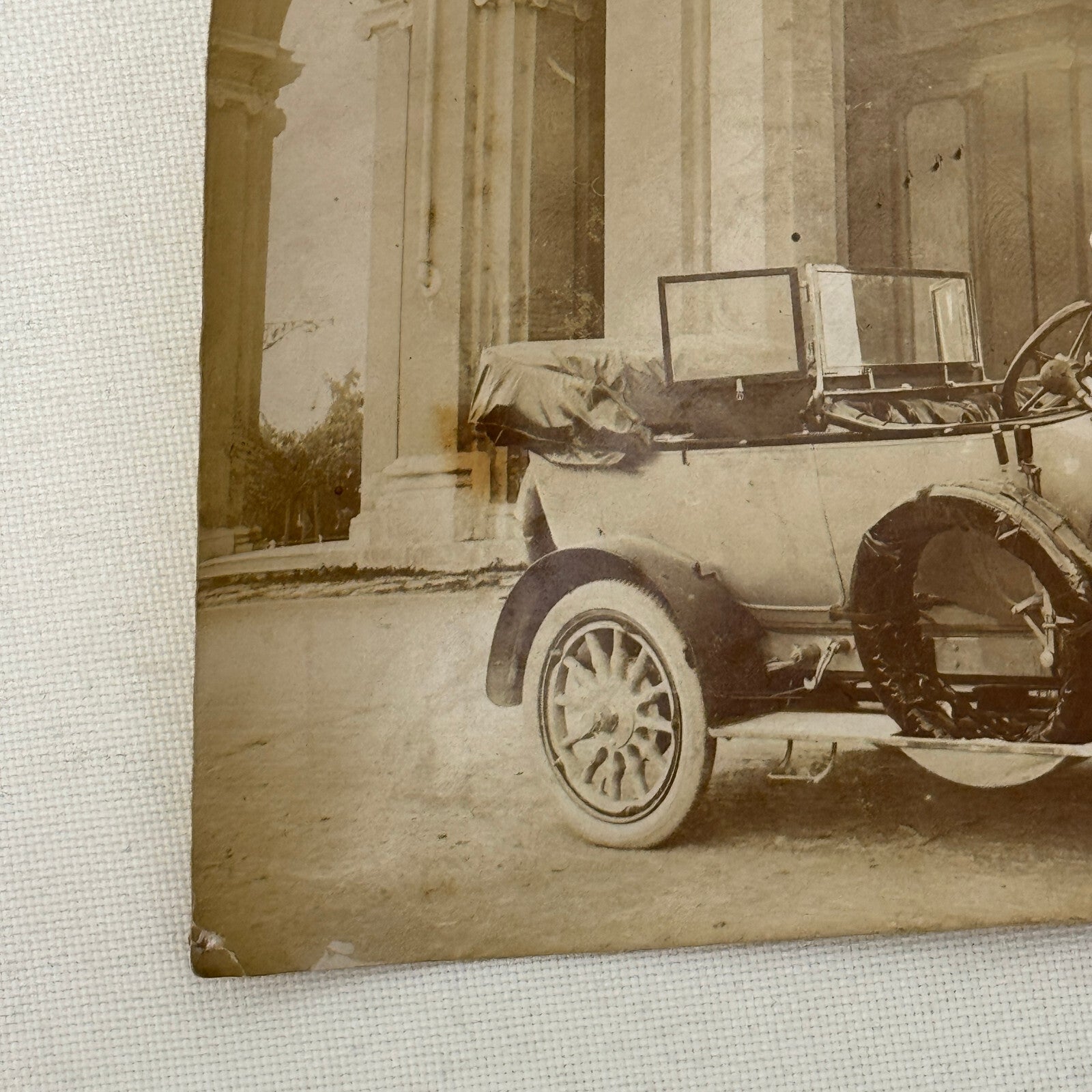 Vintage Photograph Photo Early Antique Car Automobile