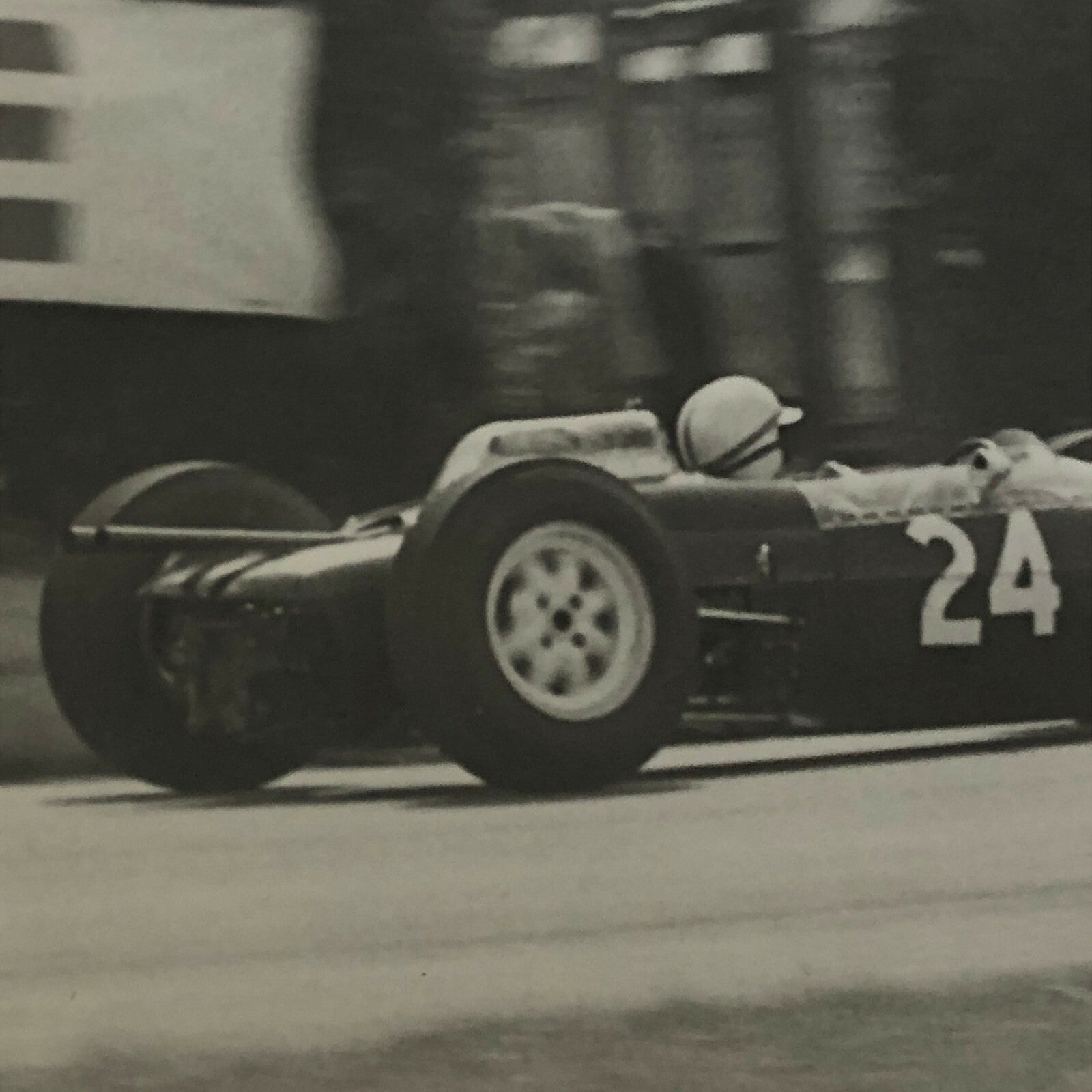 Vintage Car Racing Photo Photograph Print Motorsport Race