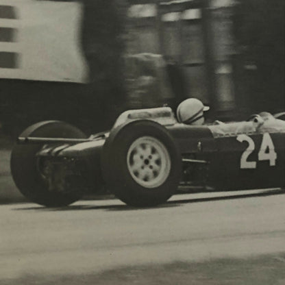 Vintage Car Racing Photo Photograph Print Motorsport Race
