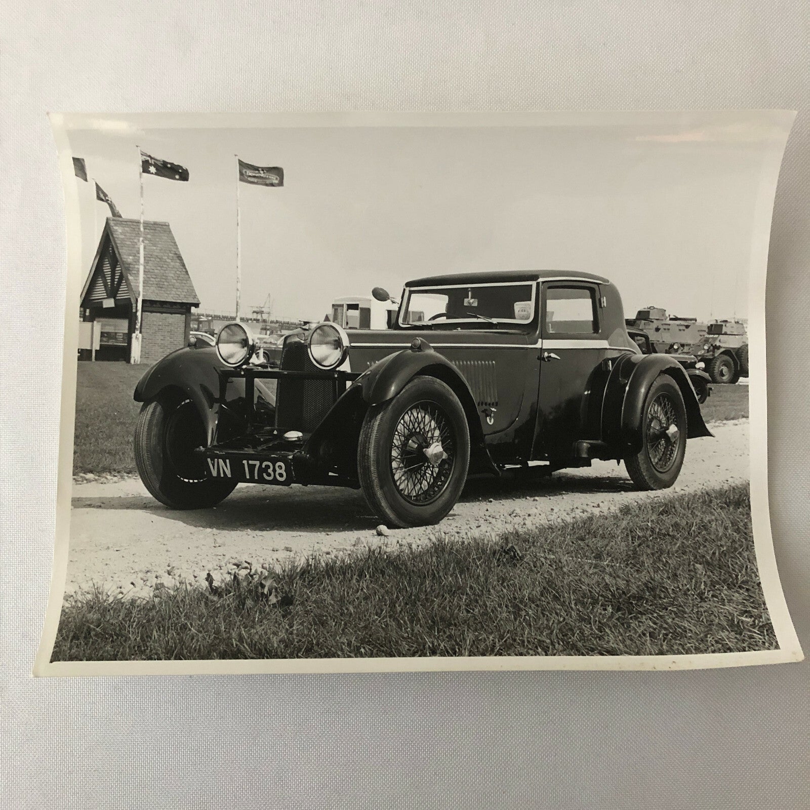 Vintage Aston Martin Car Photo Photograph Print 