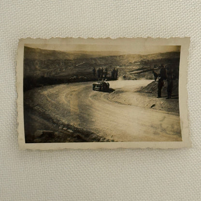 Vintage Racing Car Photo Photograph Early Automobile Motorsport