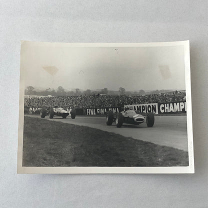 Vintage Racing Photo Photograph Graham Hill BRM Jim Clark Lotus Goodwood 1964