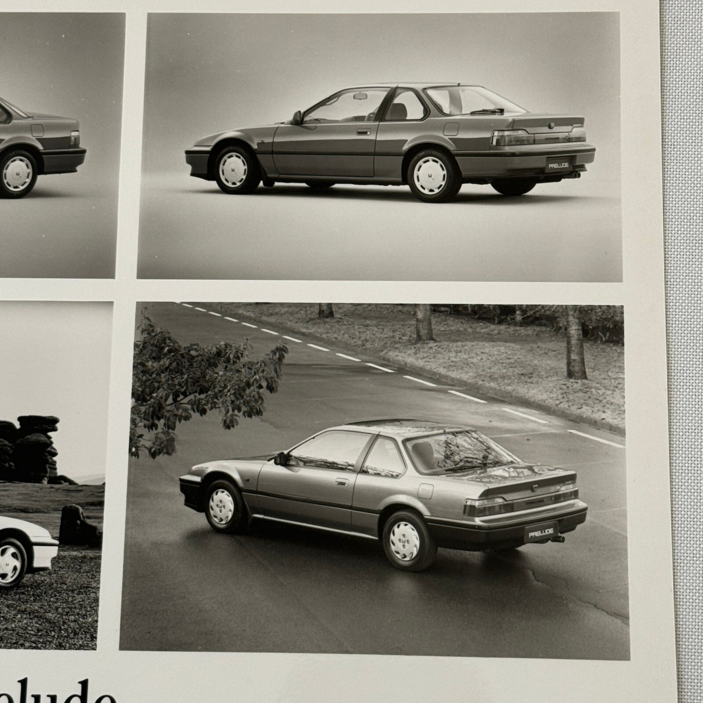 Honda Prelude Car Factory Press Photo Photograph European Market