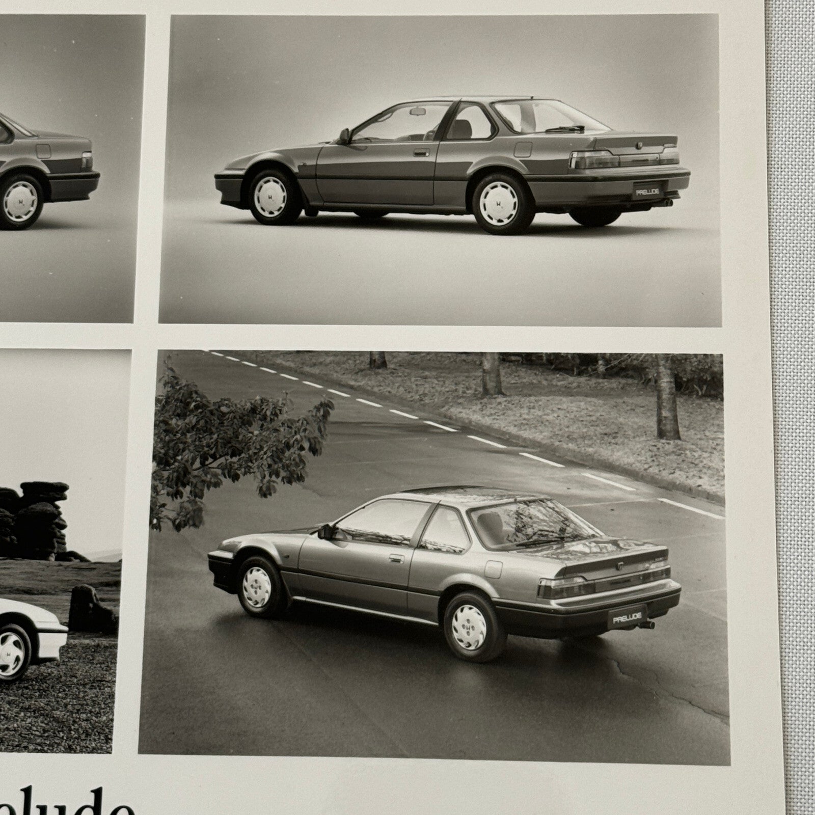 Honda Prelude Car Factory Press Photo Photograph European Market