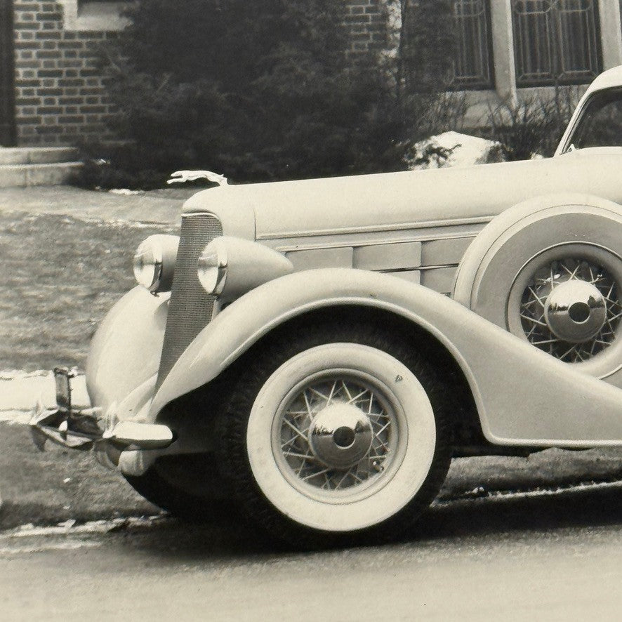 1932 Lincoln LeBaron Automobile Photograph Car Photo Vintage Image Modern Print
