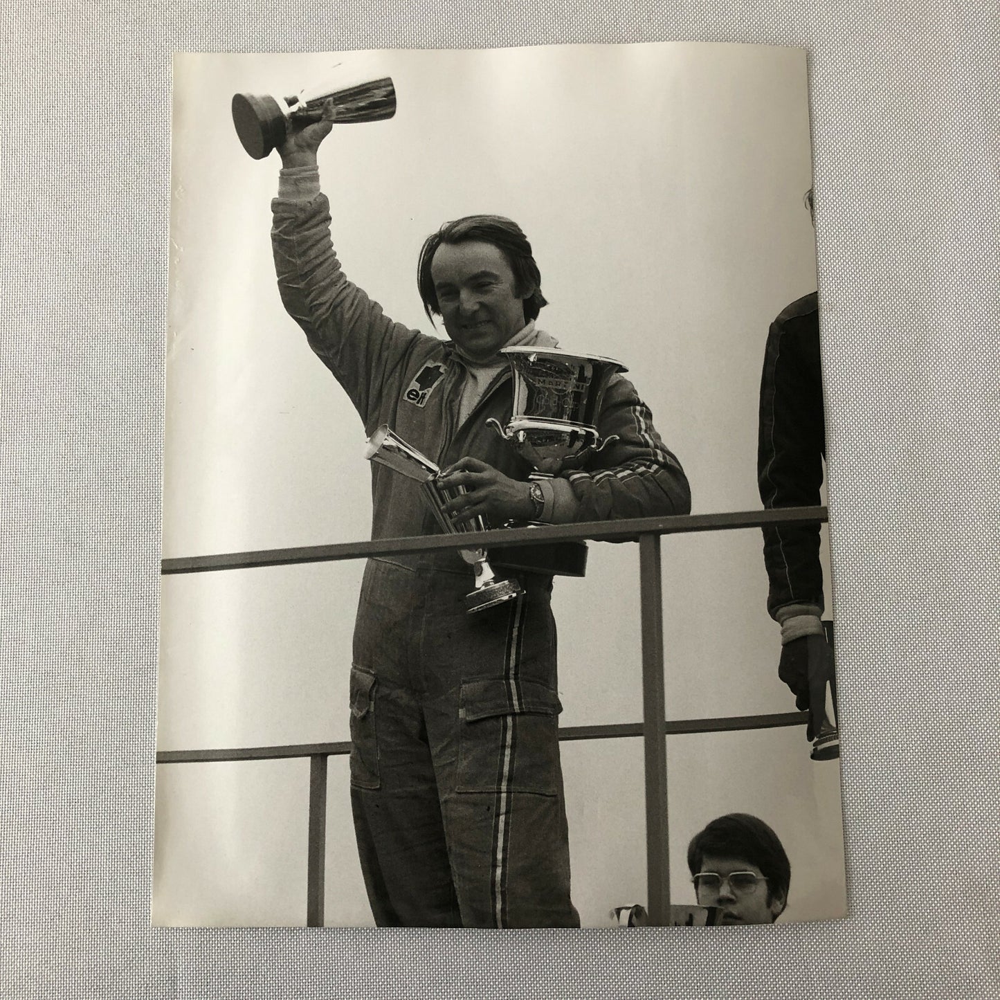 Vintage 1975 Formula 2 F2 Racing Photo Photograph Hockenheim Gerard Larrousse