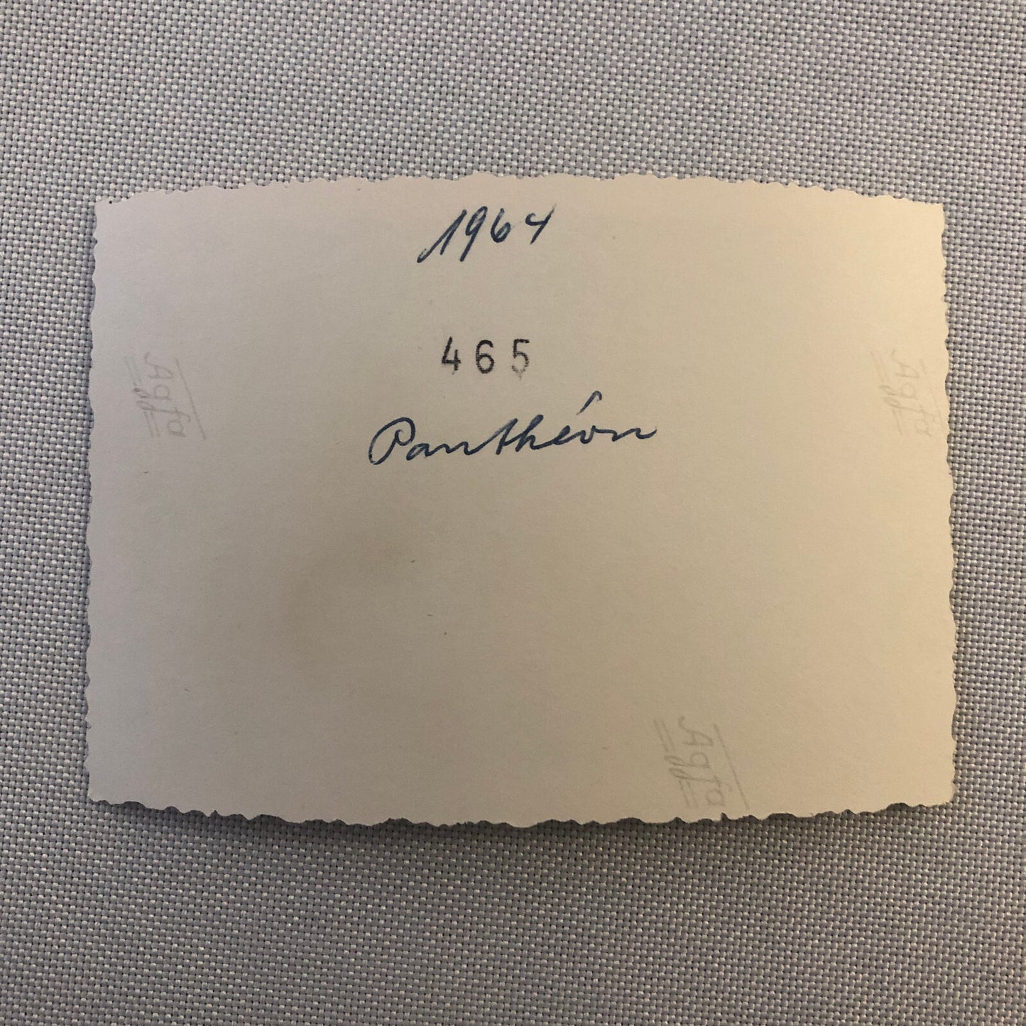 Vintage Photo Photograph Parthenon Greece Cars Automobile Citroen Tag AL22SM1