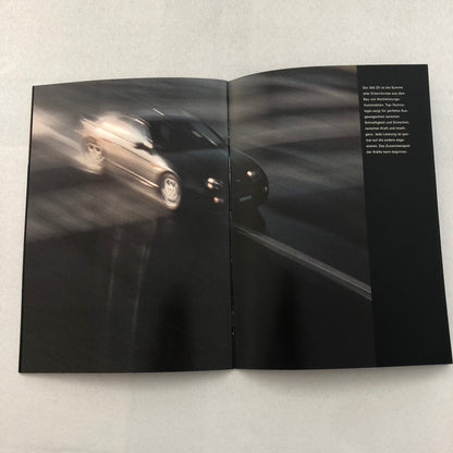 Nissan 300ZX Sports Car Sales Brochure Catalog GERMAN TEXT 300 ZX European