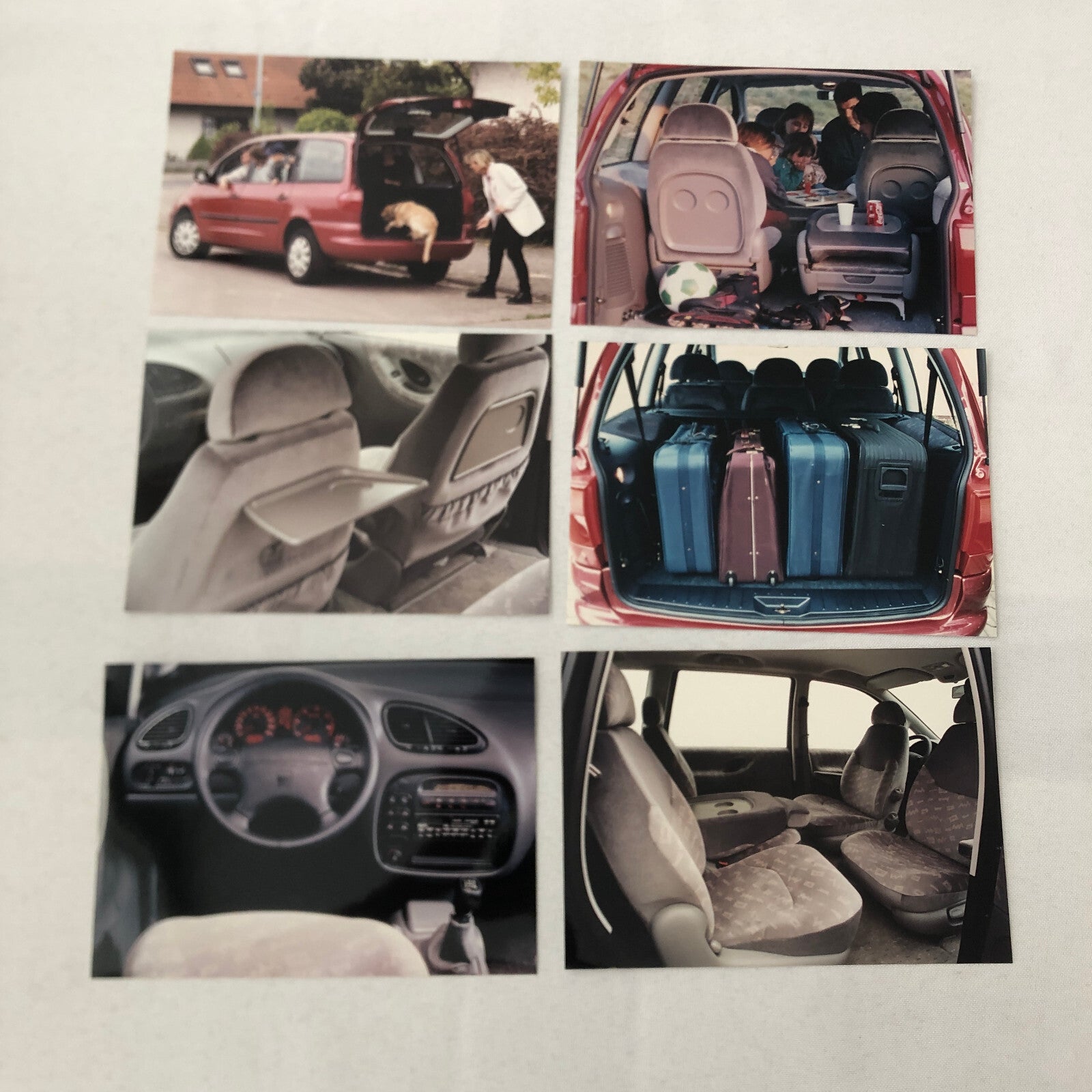 SEAT Alhambra Van Press Kit Brochure Factory Photos 1996