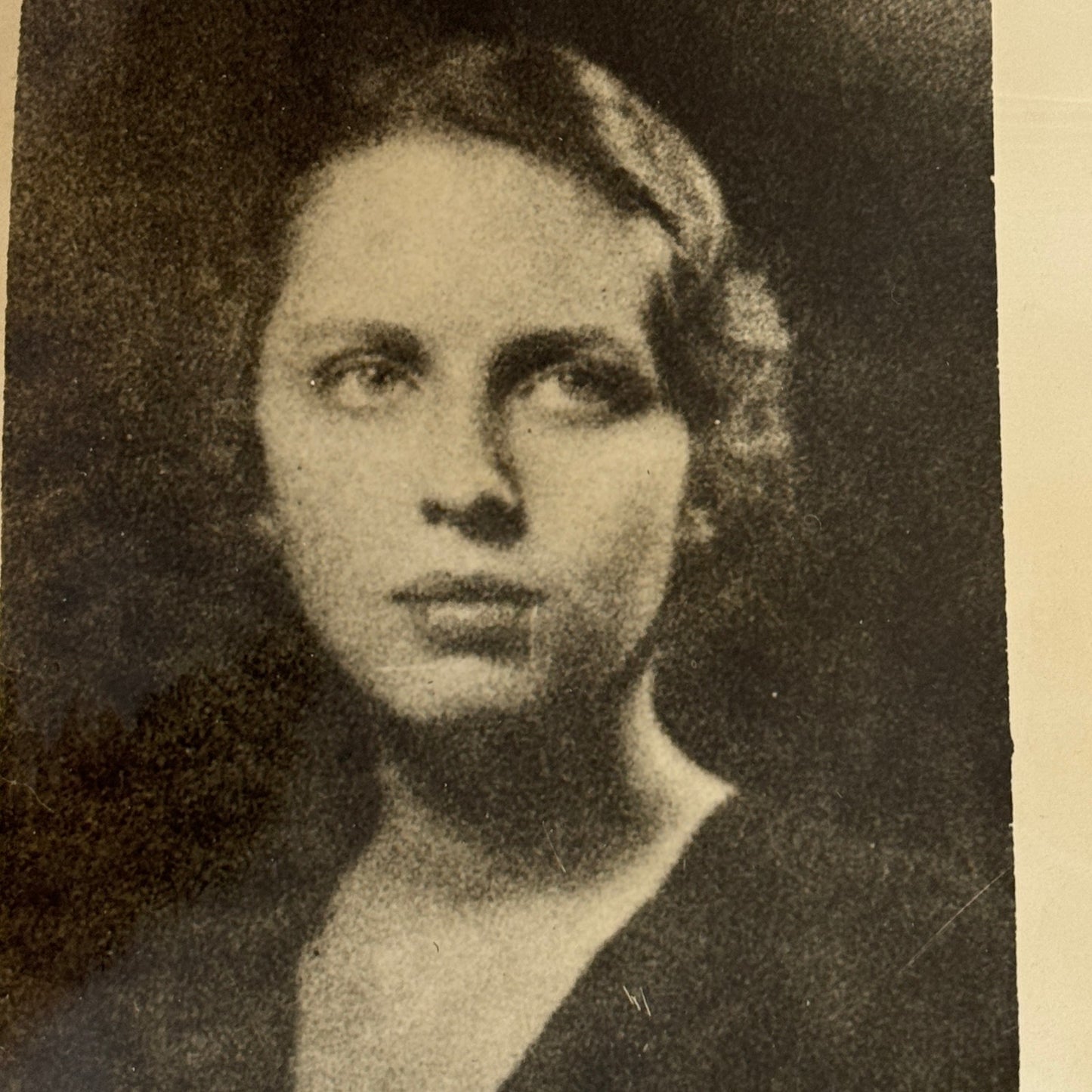 Press Photo Photograph American Woman Held As Spy in Paris France Robert Switz
