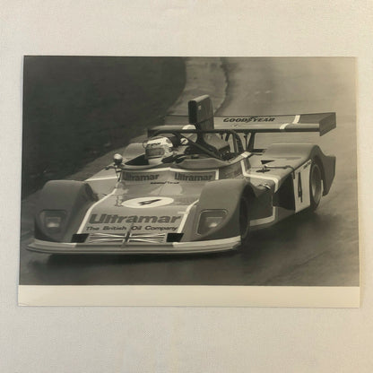 Vintage Racing Photo Photograph 1976 300KM Nurburgring March 76S Ford Car 