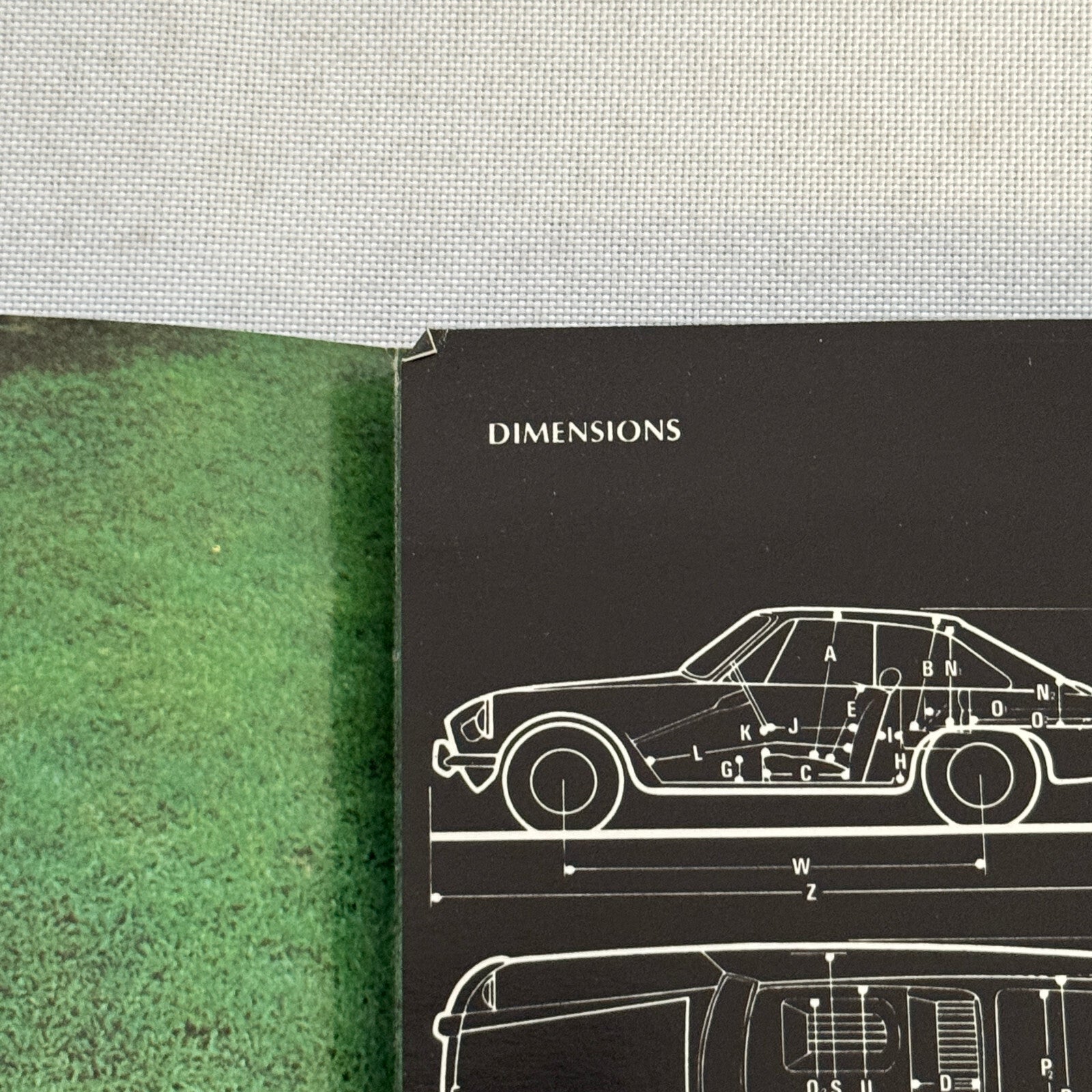 MG MGB GT Vintage Car Sales Brochure Catalog Advertising