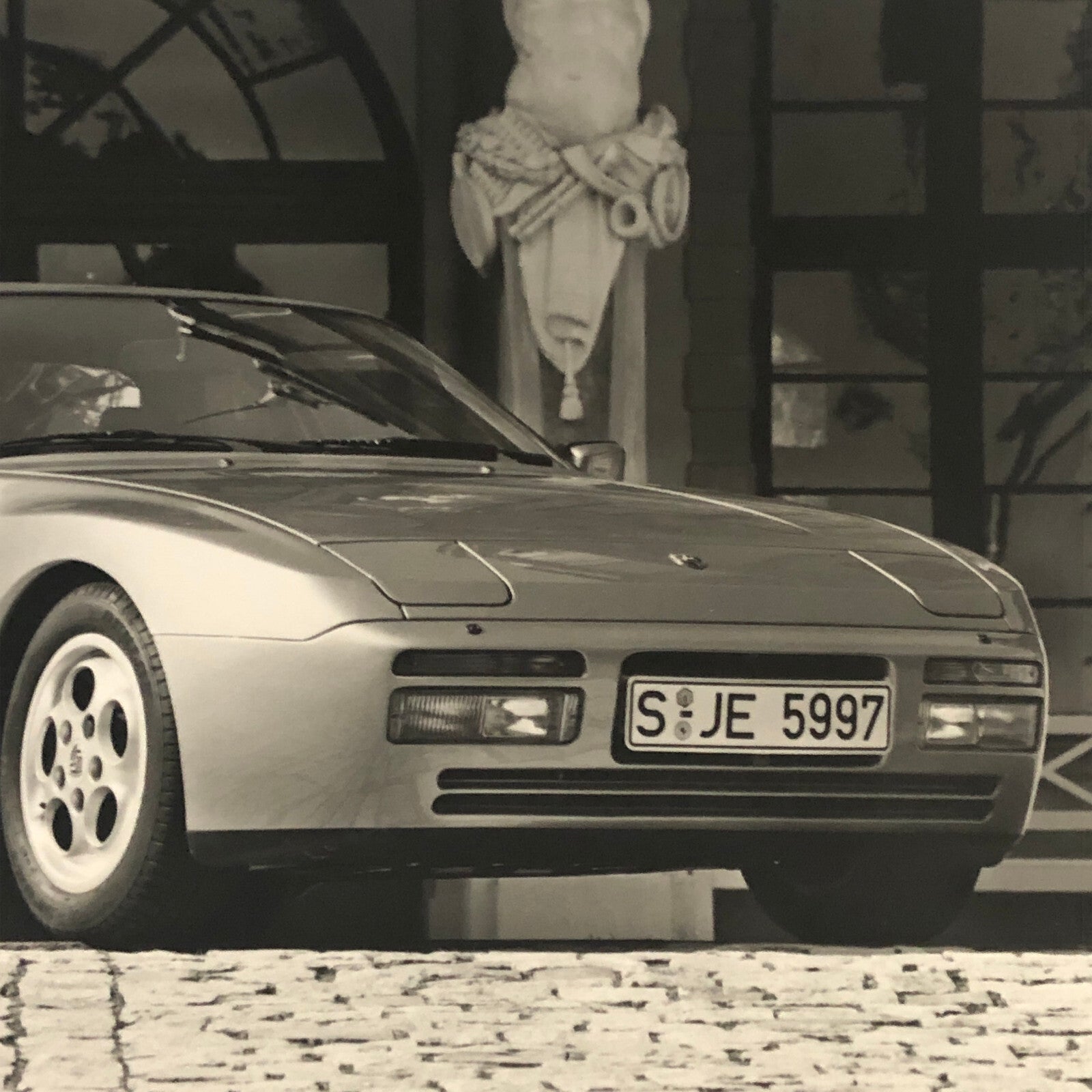 Vintage Porsche 944 Turbo Factory Press Photo Photograph Werkfoto