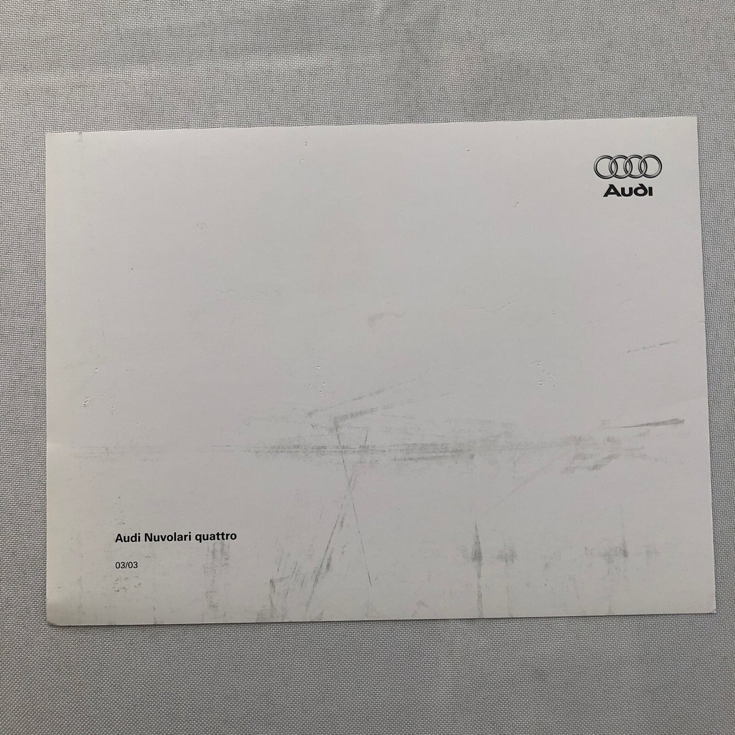 Audi Nuvolari Concept Car Factory Press Photo Photograph Lot 9x