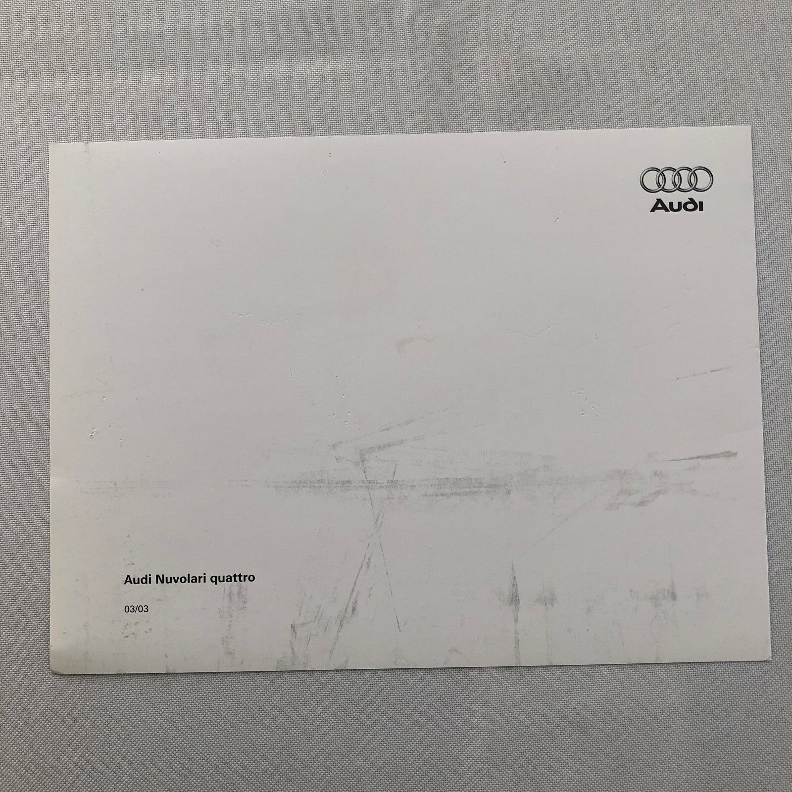 Audi Nuvolari Concept Car Factory Press Photo Photograph Lot 9x