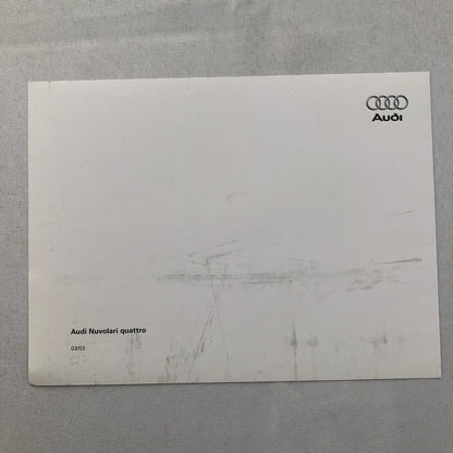 Audi Nuvolari Concept Car Factory Press Photo Photograph Lot 9x