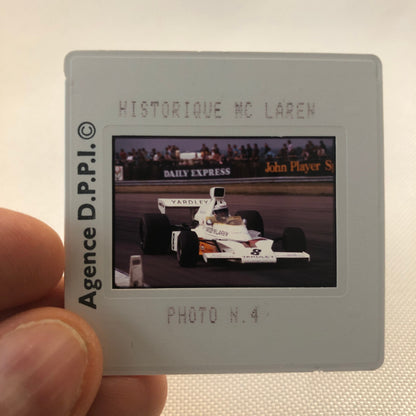 Peter Revson Yardley McLaren Racing F1 Formula One 35MM Photo Slide