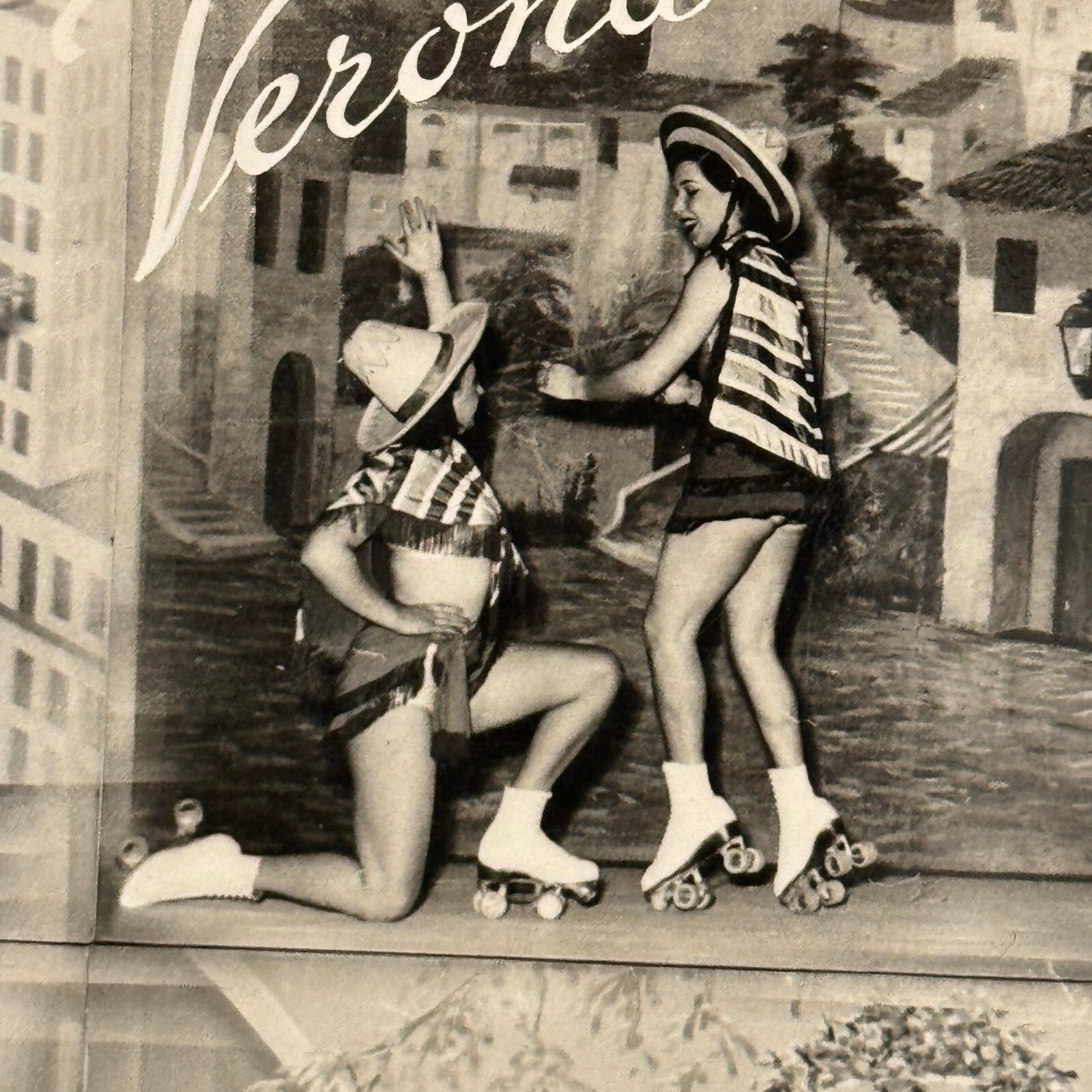 Circus Performer Roller Skating Act Roller Skate Photo Photograph 2 Veronas