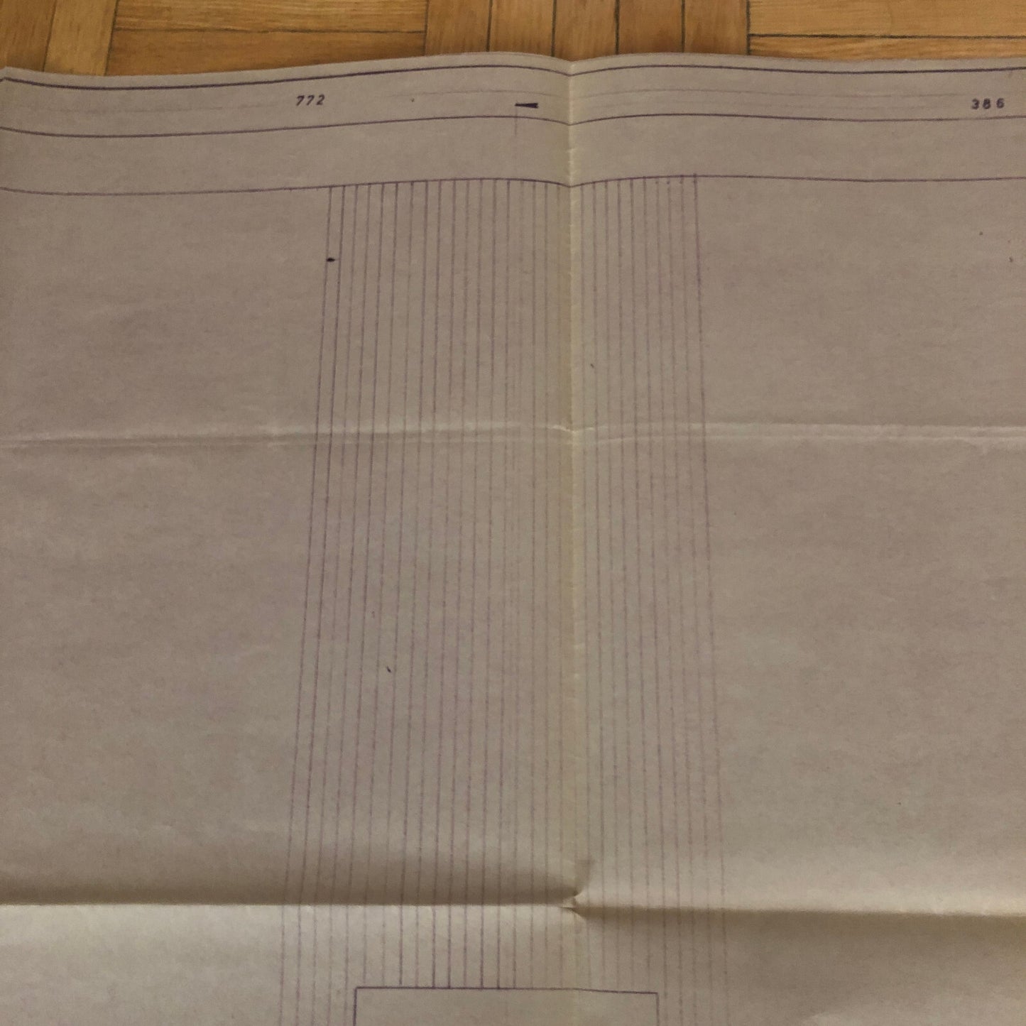 Vintage Porsche Reutter & Co Coachbuilder Factory Part Blueprint Document German