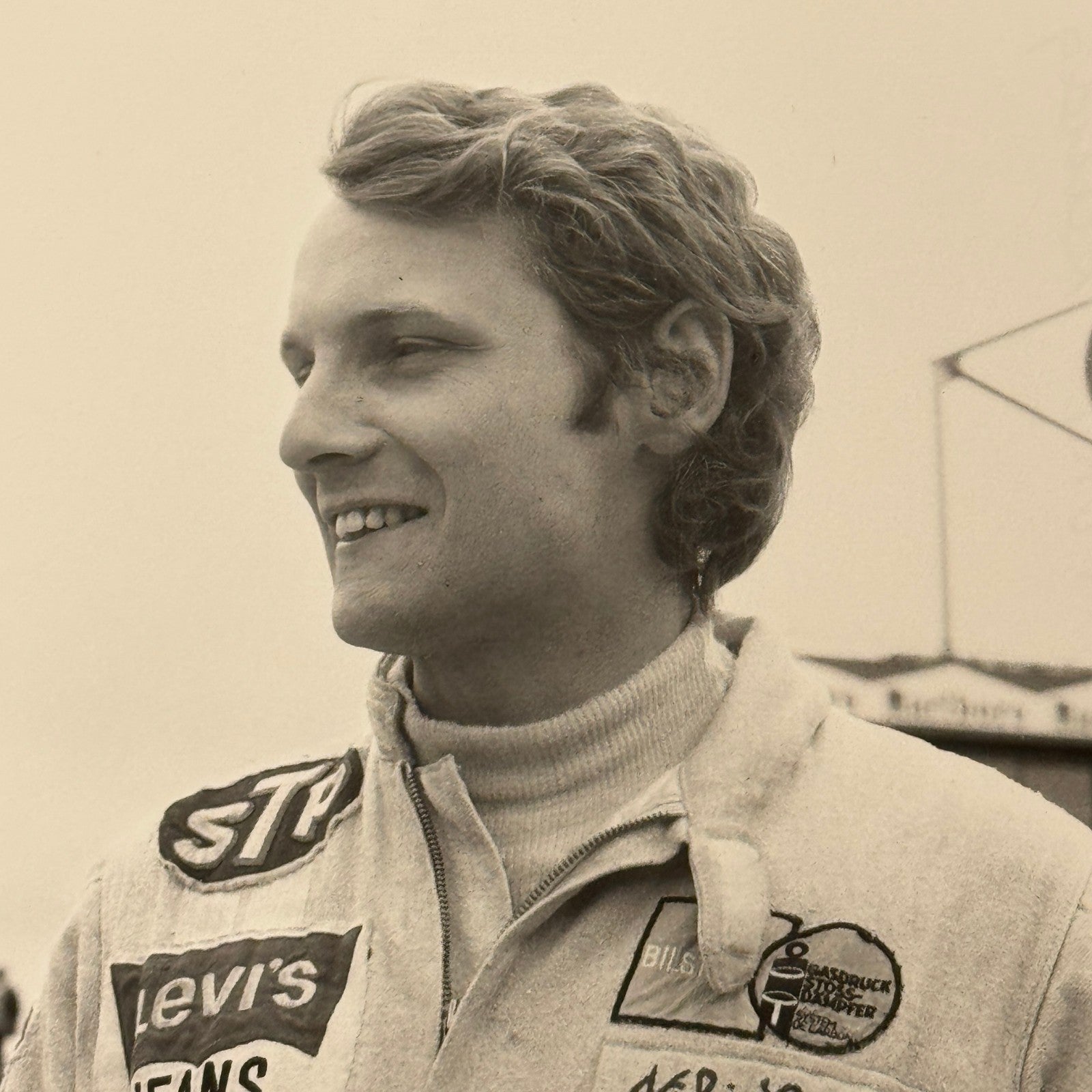 Vintage Racing Photo Niki Lauda 1972 Spanish Grand Prix Spain Motorsport