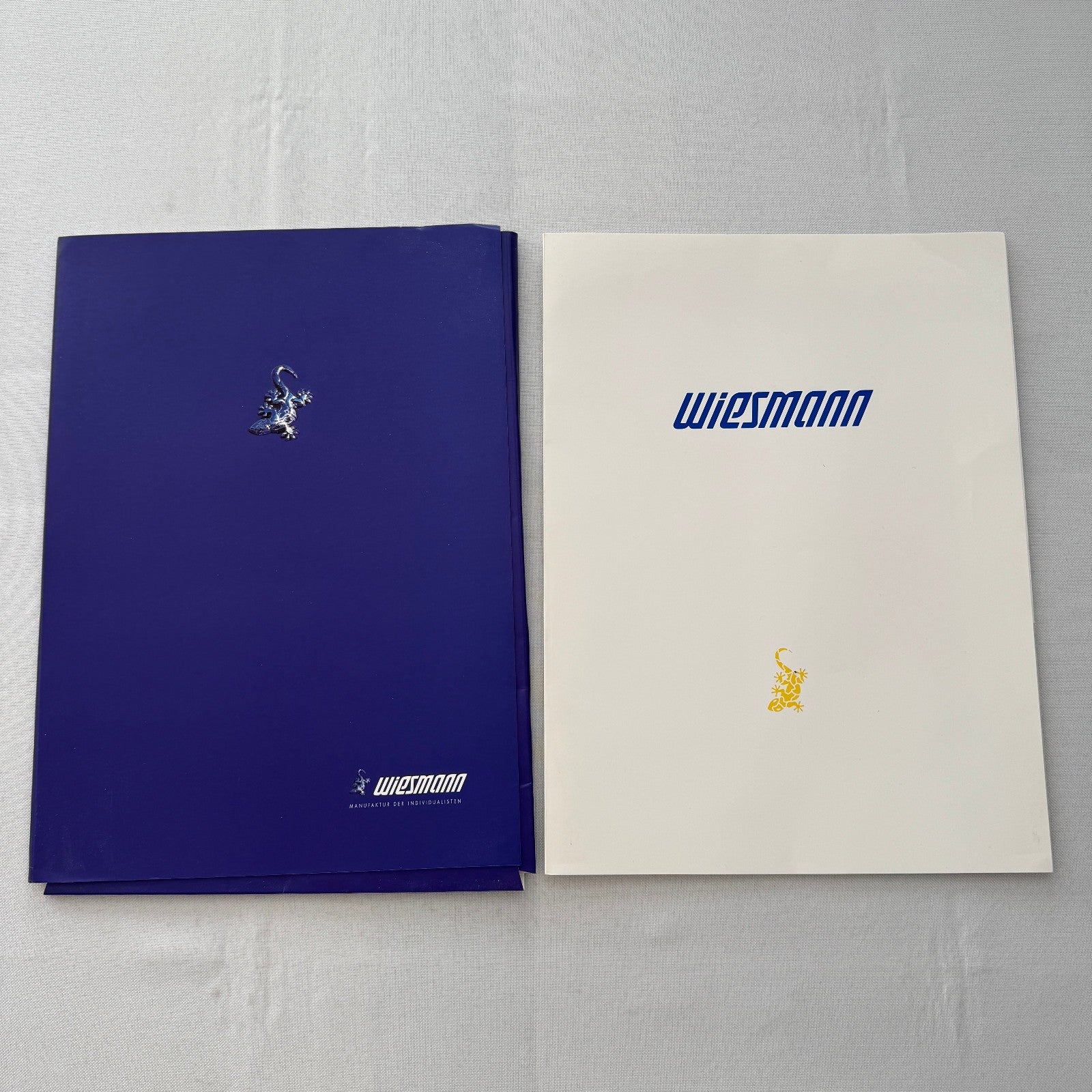 Wiesmann Car Sales Brochure Catalog Lot Wiesmann Roadster German Text