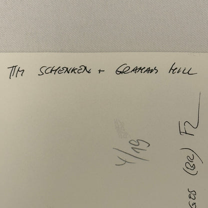 Vintage Racing Photo 1971 Interlagos F2 Race Graham Hill Tim Schenken Motorsport