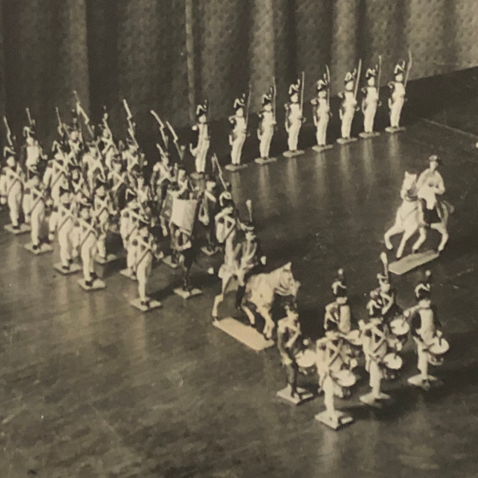 Press Photo Photograph Toy Soldiers Keystone Underwood Photo