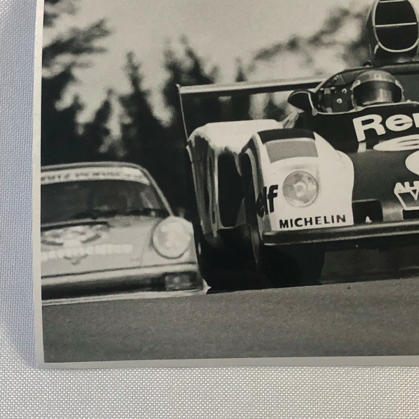 Vintage Racing Photo Photograph 1976 300KM Nurburgring Renault Alpine A442 Turbo