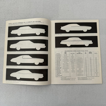 1973 Pontiac ACCESSORIES Sales Brochure Catalog Firebird Ventura GTO Catalina +
