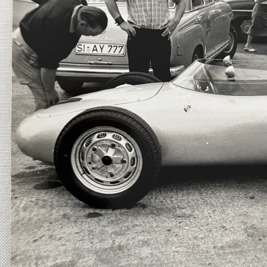 Porsche F2 Avus 1959 Racing Photo Photograph Vintage Image Modern Print