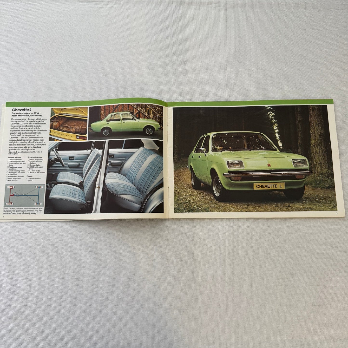 1978 Vauxhall Car Sales Brochure Catalog Chevette Viva Cavalier VX Series UK