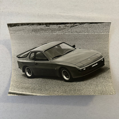 Porsche 944 Car Factory Press Photo Photograph Vintage