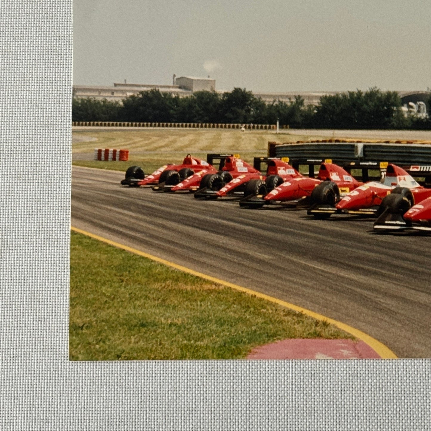 Ferrari Formula One F1 Car Line up 1989 to 1996 Photo Photograph Paul Frere