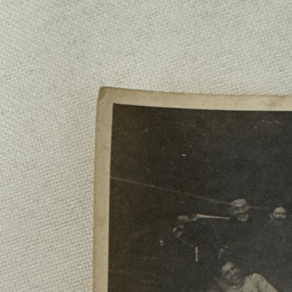 Vintage Photo Photograph Print People in Early Automobile Car