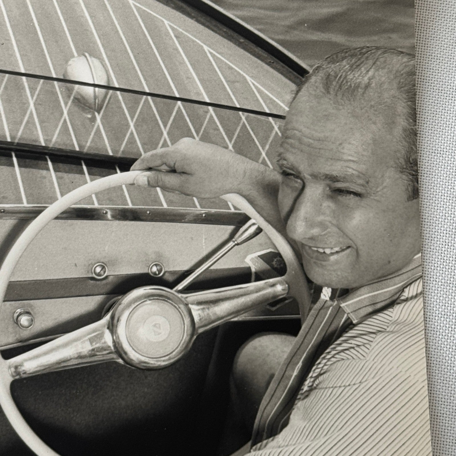 Juan Manuel Fangio Retirement Vacation Holiday Italian Press Photo F1 Racing
