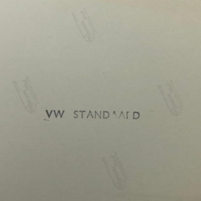 Volkswagen VW Beetle Factory Press Photo Photograph Print