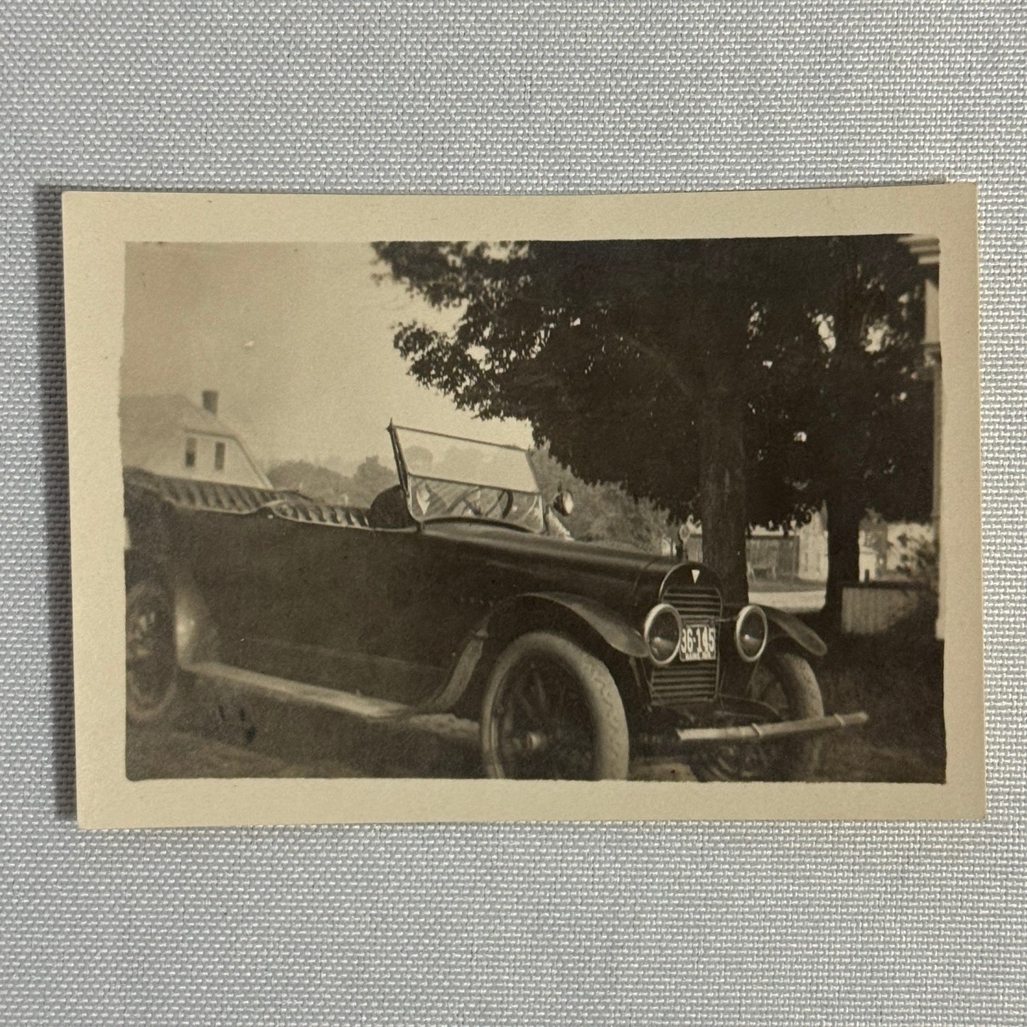 Vintage Automobile Photo Photograph Print Snapshot Antique Car