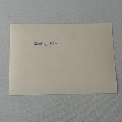 Vintage Racing Photo Photograph 1970 Sebring