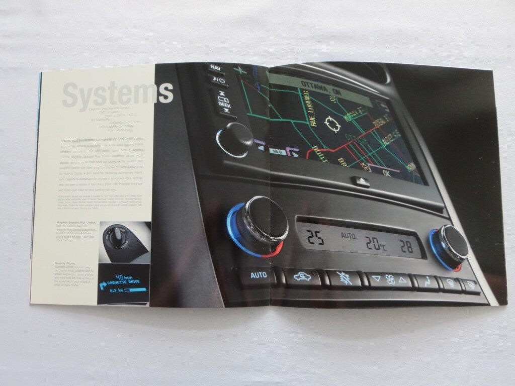 2007 Chevrolet Corvette Brochure Catalog Coupe Convertible Z06
