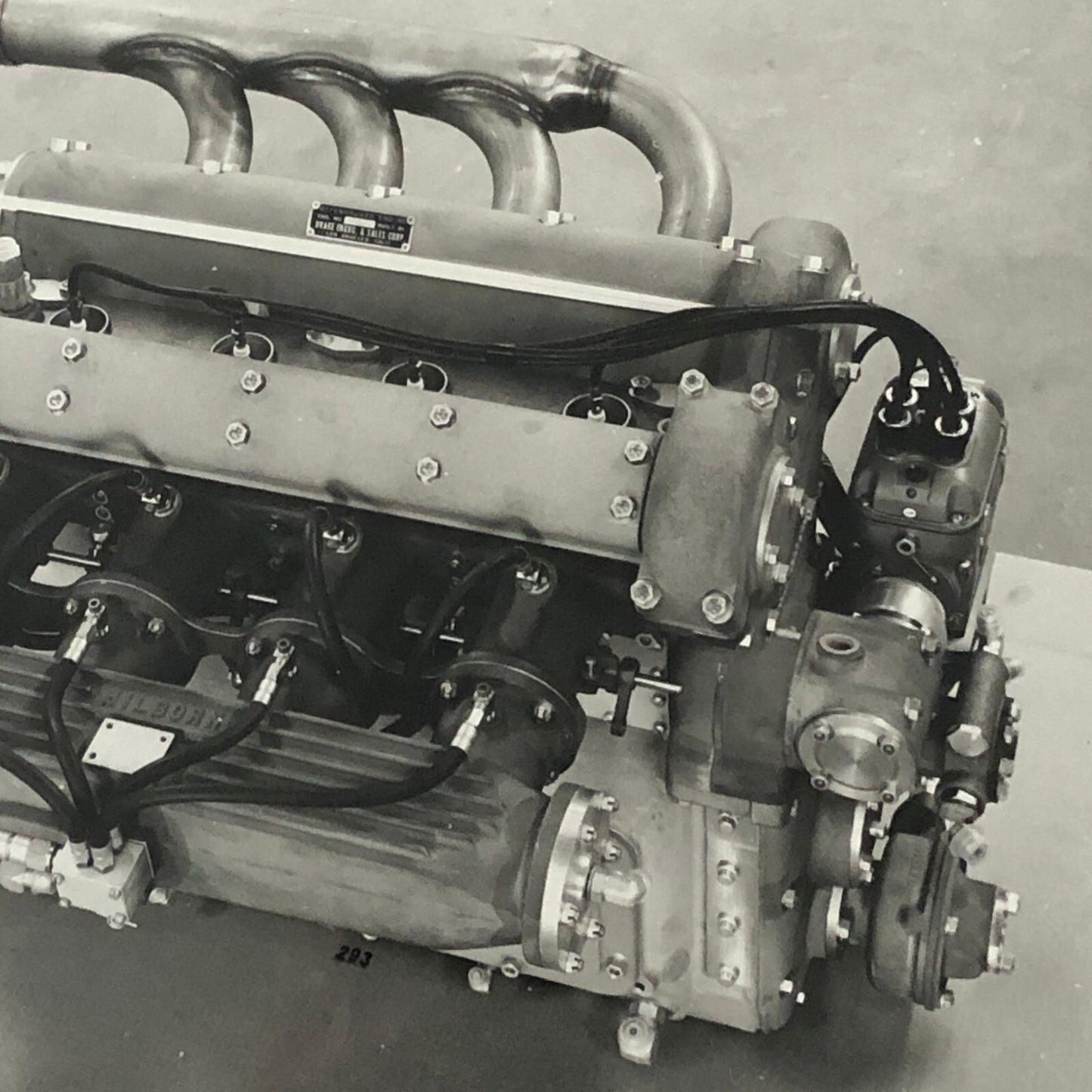 Indy Indianapolis 500 Racing Photo Photograph Offenhauser Garrett Turbocharger