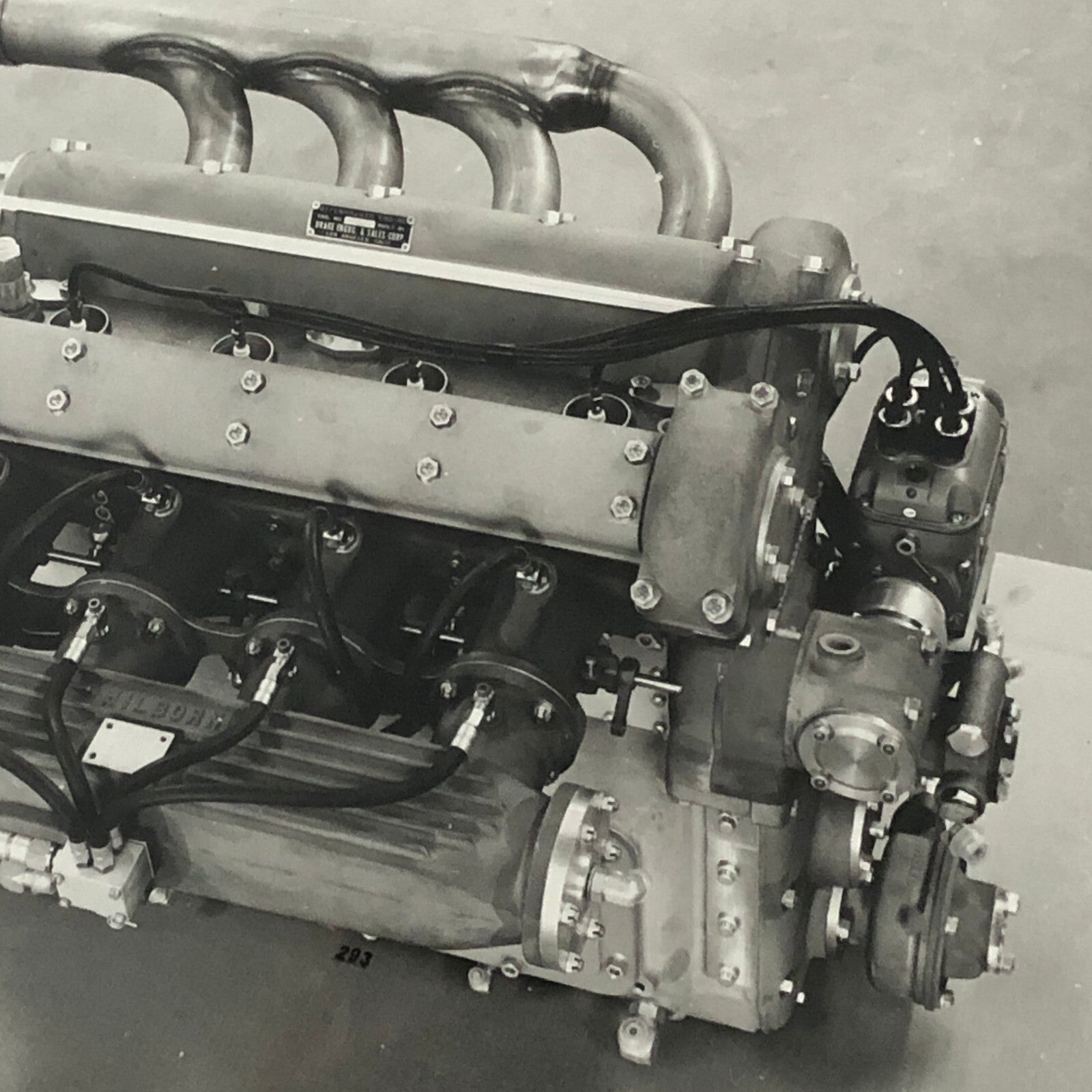 Indy Indianapolis 500 Racing Photo Photograph Offenhauser Garrett Turbocharger