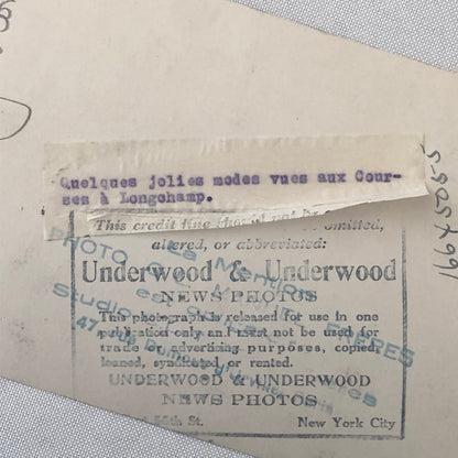 Fashion Photograph Photo French Woman Underwood & Underwood France