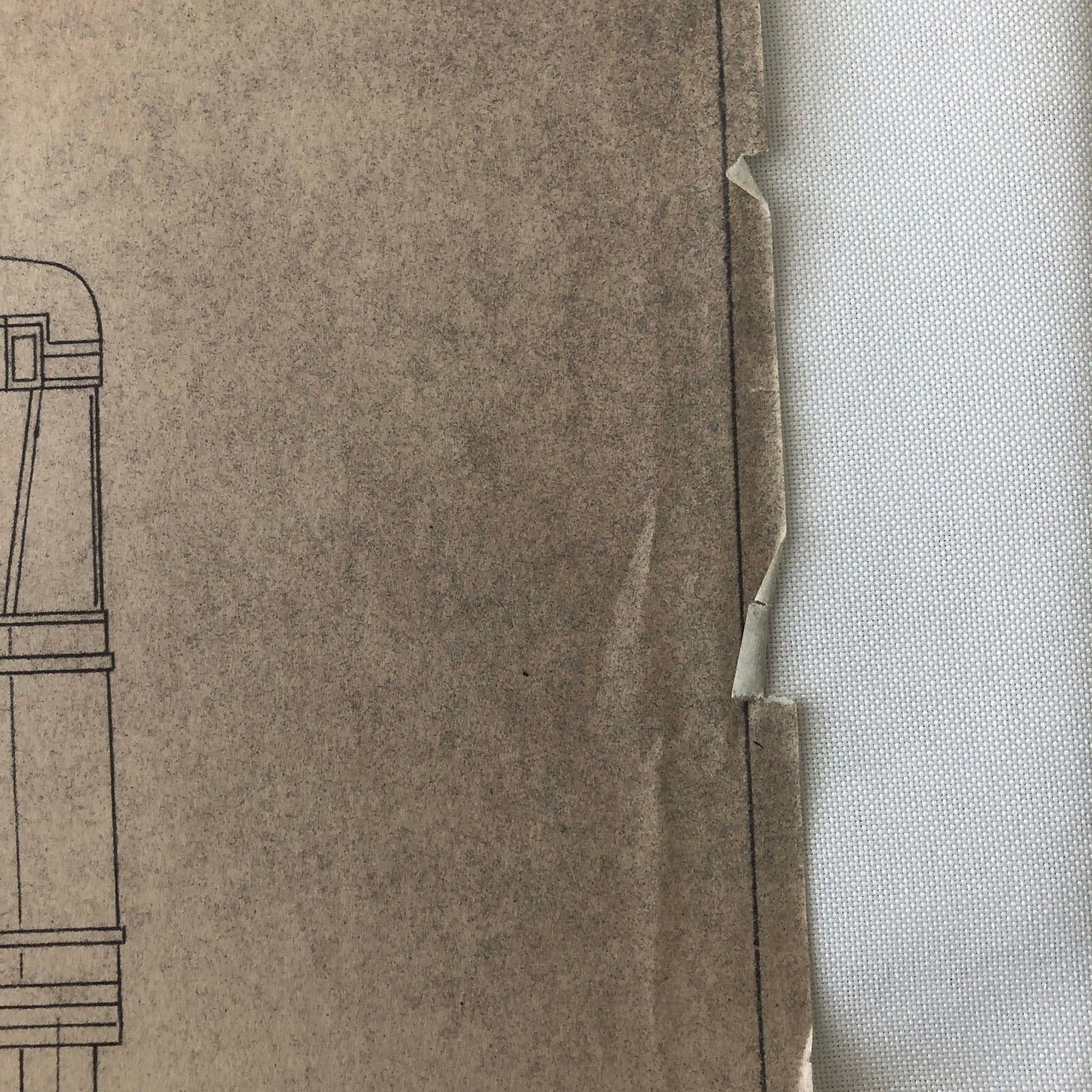 1935 Coachbuilder Bus Design Blueprint Rendering Blue Print Coach Bus Truck