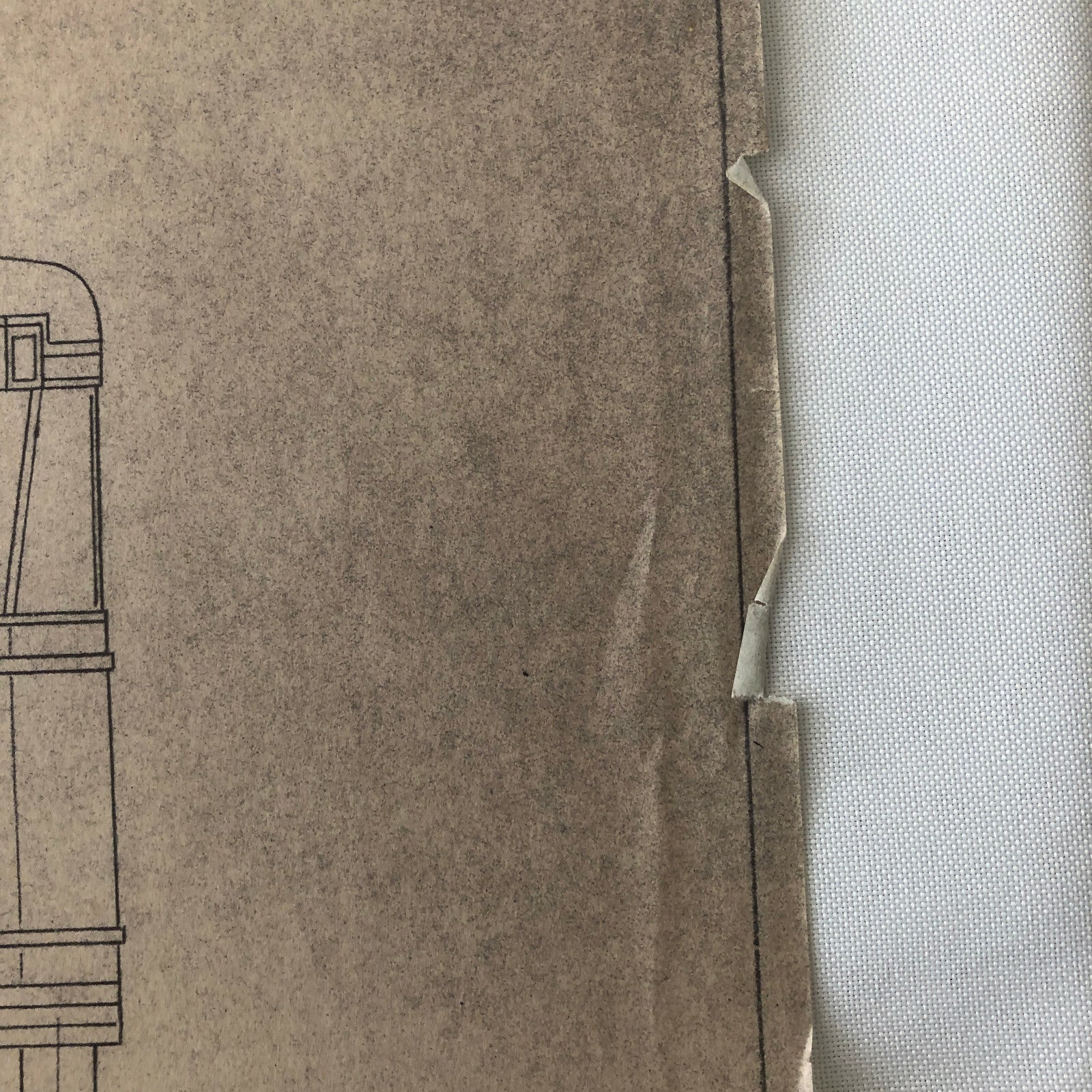 1935 Coachbuilder Bus Design Blueprint Rendering Blue Print Coach Bus Truck