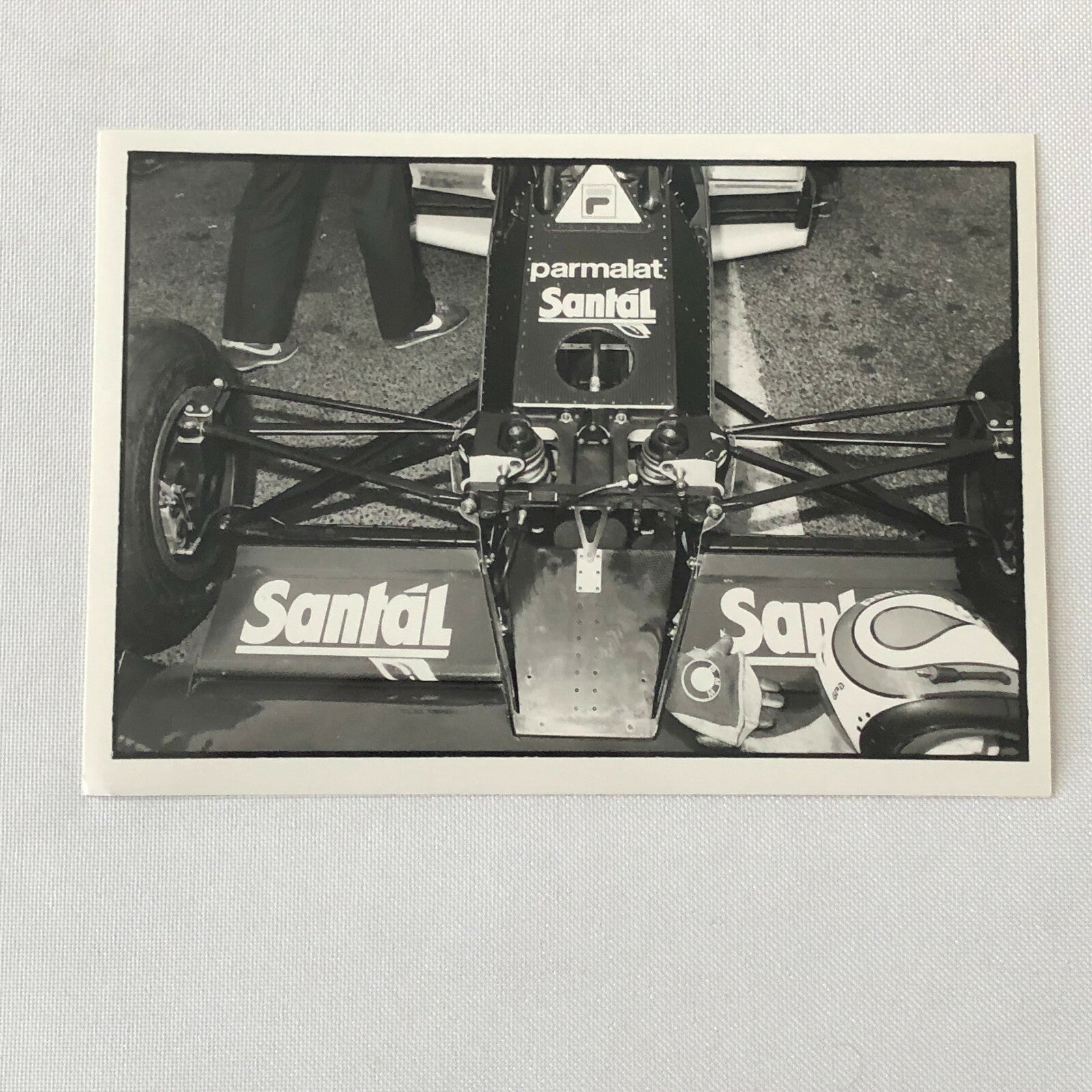 Vintage BMW Brabham Racing Parmalat Car F1 Photo Photograph Lot of 4 DPPI 