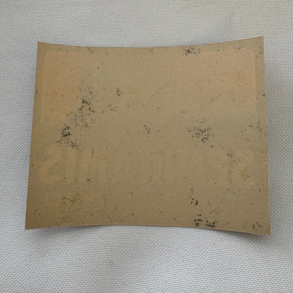 Vintage Travel Luggage Label Hotel Semiramis Cairo Egypt Egyptian