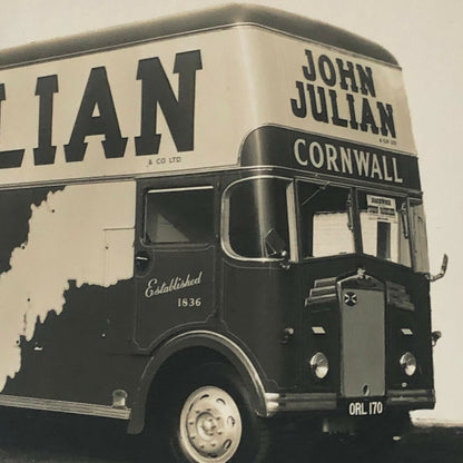 Vintage Moving Van Truck Photo Photograph Lot of 2 UK 