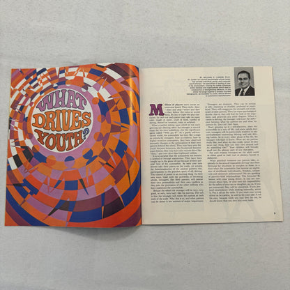 1967 Oldsmobile Rocket Circle Brochure Factory Magazine Delta 88 Youth Fashion +