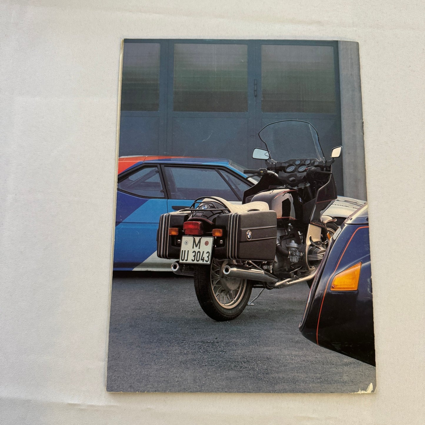 Vintage BMW Motorcycle Bike Brochure R100RS R100RT R100S R100T R80/7 GERMAN